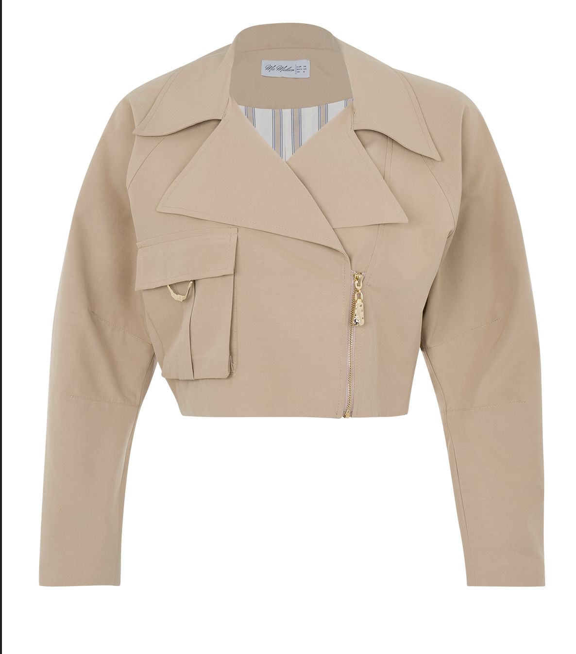 MASCA SHORT BEIGE TRENCH